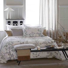 ALEXANDRE TURPAULT Saison優雅庭園印花緞棉被套枕套組