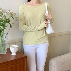 여성용 켈리사 찰랑 긴팔 티셔츠 cpt11856k31