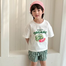 스타빈 아동용 워터멜론 여름커플룩 상하의 세트