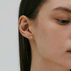 Tirr Lirr 女款 14K 羅羅八角形耳環