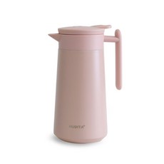 리본제이 무디타 진공 스텐 보온 주전자, 860ml, 핑크, 1개