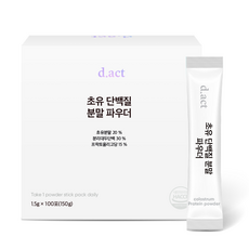 디액트 초유 단백질 분말 파우더 스틱, 150g, 1개