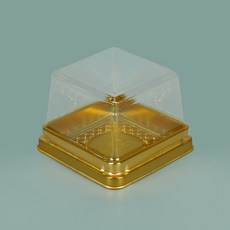 천운패키지 화과자 케이스 1구 50p, 골드, 1개