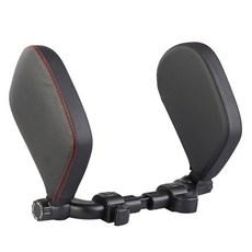 車用睡眠靠墊, 黑紅色, 1個