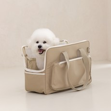 PUPPING 狗狗 EVERY 寵物外出提籠, 1個, 杏仁色