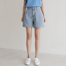 andstyle 女款開衩設計四分丹寧短褲 264560