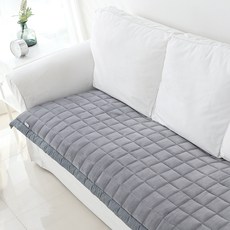 에르미아 멜랑 고밀도 스판 극세사 쇼파패드