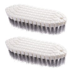 JOYnJOY 多功能廚房洗滌刷, 01 白色, 2個