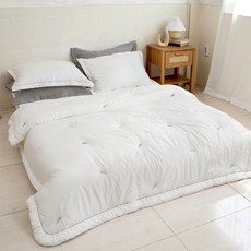 BAZAAR 簡約飯店風莫代爾薄被, 象牙白