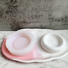 Home Flow 基本款 基礎款 圓形石膏碗 矽膠模具, 單一顏色