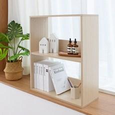 필웰 레트라 책꽂이 선반 책장 600 BC9869, 메이플, 2단