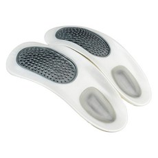 E.dot 可拆組合式足弓矯正墊, E碼 37-39碼, 銀色, 1個