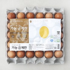 가농 무항생제 인증 금계란 소란 1.05kg, 30구, 1개