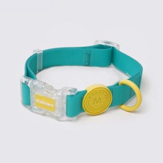 PASTEL PET 寵物彩色防水項圈, 薄荷綠, 1個