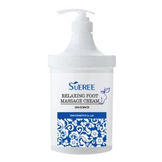 SUEREE 足部按摩霜 1000ml, 1件, 1個