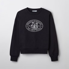 SPAO 女性花朵刺繡短版運動衫 SPMWF23G51