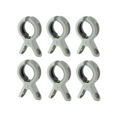 強力加大棉被曬衣夾, 綠色, 6個