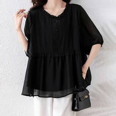 POPLARNC 女性用 Laz-on 大尺碼上衣 P25SMBL031913