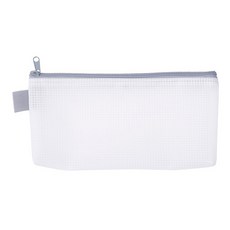 Lan CHYn 連勤牌文具 RY PEVA 環保無毒夾網袋 票據, 110 x 220mm, 1個