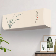 Miyamong 美麗彈性冷氣機防塵罩, 蘭花