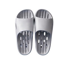 리오더즈 부드러운 물빠짐 욕실 슬리퍼 그레이, 1개, 1개