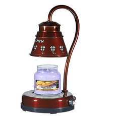 BERICH 蠟燭加熱燈 棕色 +蠟燭組, 檸檬薰衣草