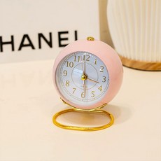 마쉬매리골드 레트로 컬러 알람시계, 핑크