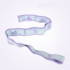 투그램플러스 요가 스트레칭 저항밴드, 05 퍼플블루 자세, 1개