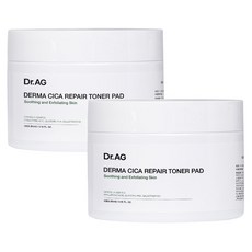 Dr.Ag 積雪草舒緩去角質棉片, 40片, 2罐