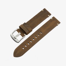 SeokWatches Galaxy Armani Tissot Hamilton Apple Casio 手錶相容 復古特殊防水皮革錶帶