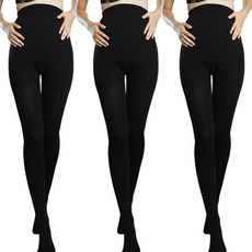 쁘띠마리에 임부용 기모 스타킹 3p