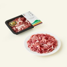 파머스팩 제주촌 서귀포시축협 흑돼지 미박 앞다리 불고기용 (냉장), 500g, 1개