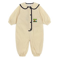 Pimpollo 幼兒用 Hey You 美術畫畫衣 NLRCA11, 淺褐色
