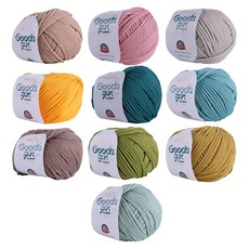 Goods編織毛線 10色, 基調, 54m