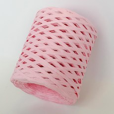 BEST PACK Pain 棉質紙繩, 粉紅色, 1個, 200m