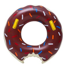 Better Chocolate甜甜圈泳圈 126cm, 混色, 1個