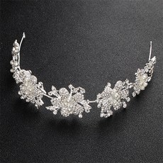 Minsung Company金色髮箍, 銀色, 1個