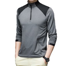 Minsung Company 男款半拉鍊戶外T恤