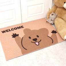 PLENO 玄關門口防滑線圈地墊 M, 短尾矮袋鼠, 1個