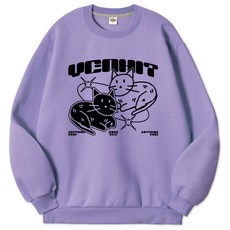 벤힛 PURR 코튼 스웨트셔츠 맨투맨