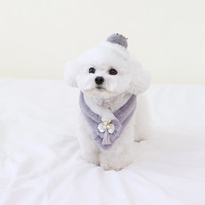 ITS DOG 寵物珍珠貝花韓服披肩, 混合色