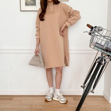 린다샵 인퍼스 기모 박시 롱 원피스 cpops8229k2a