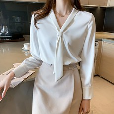 LUNA GIRL Rotini 蝴蝶結雪紡衫