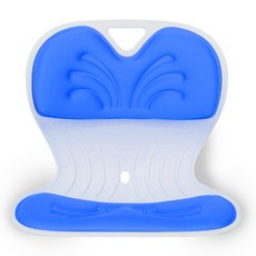 舒適曲線C50坐姿輔助椅, 藍色, 1個