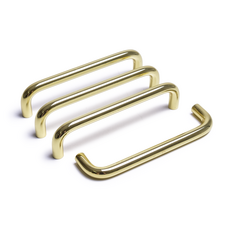 손잡이세상 10 基本 DJ 雙孔家具把手 P128mm 金色, 4個