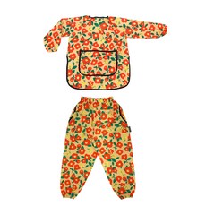 레인보우슈에뜨 유아용 체험미술놀이긴팔가운 + 바지 세트, 카멜리아