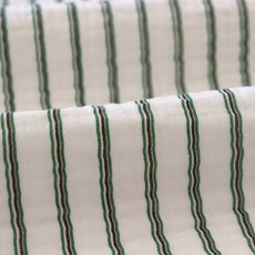 SHUSHURUM 寬幅三層縐紗紗布布料 SH-327, 條紋綠, 1個