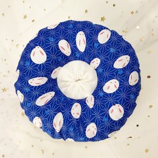 Yoreungae 寵物柔軟舒適頸圈, 1個, 10 藍色兔子