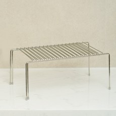 WAGENSTEIGER 長度可調節不鏽鋼滑動置物架, 1個, 單一顏色