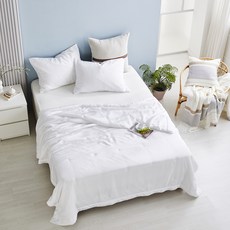 네오 인견 워싱 스프레드, 화이트